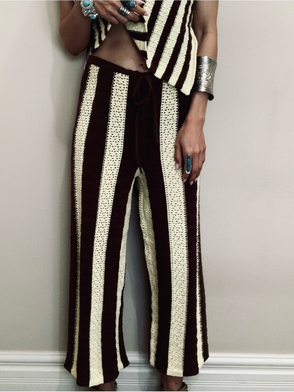 Brand new free people boho pants size L